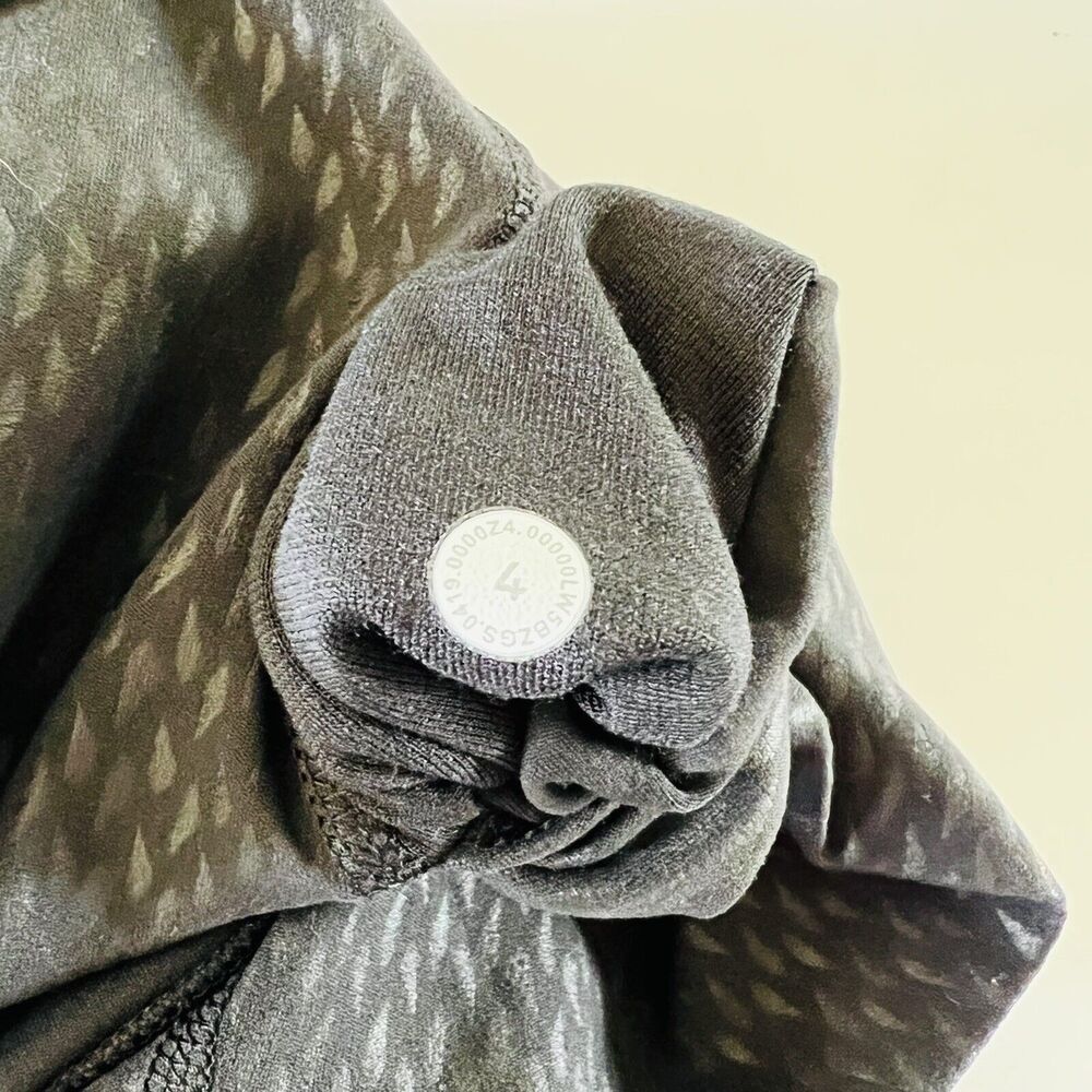 LULULEMON ATHLETICA Diverge Emboss Black Align HR Pant 28" Leggings - US 4 - Picture 8 of 9